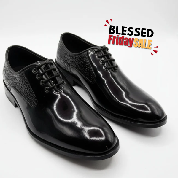 Patent Croc Wholecut Burgundy