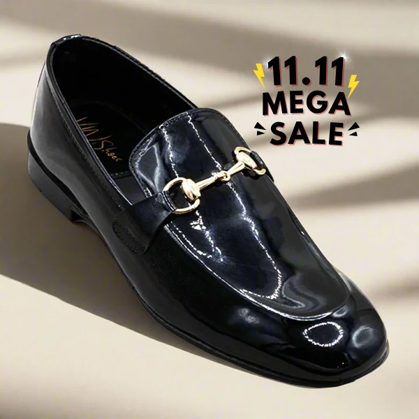 Patent Loafers Black