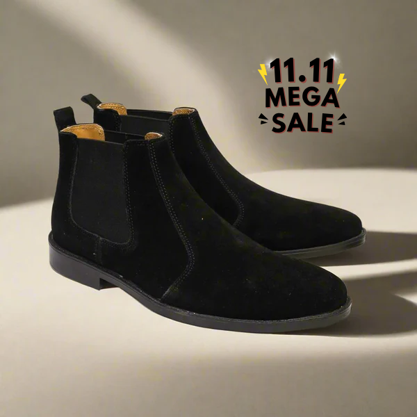 Chelsea Black Suede
