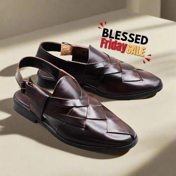 Weaved Peshawari Chocolate Brown