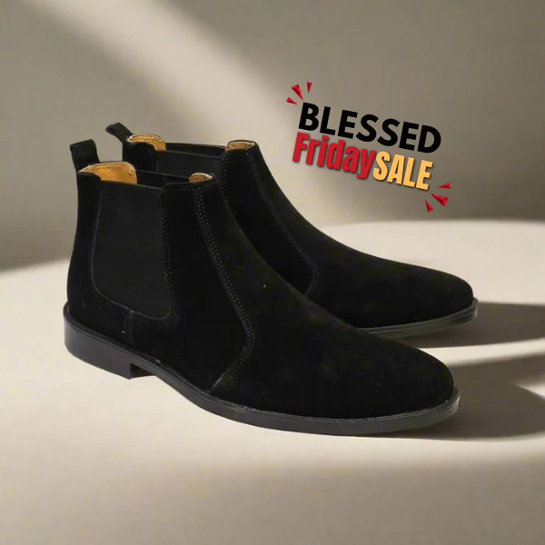 Chelsea Black Suede