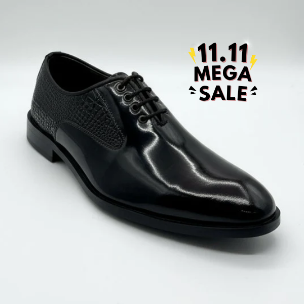 Patent Croc Wholecut Burgundy