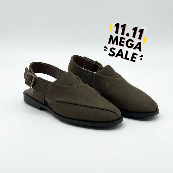 ChocBrown Suede Peshawari