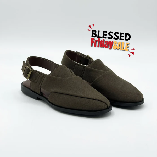 ChocBrown Suede Peshawari