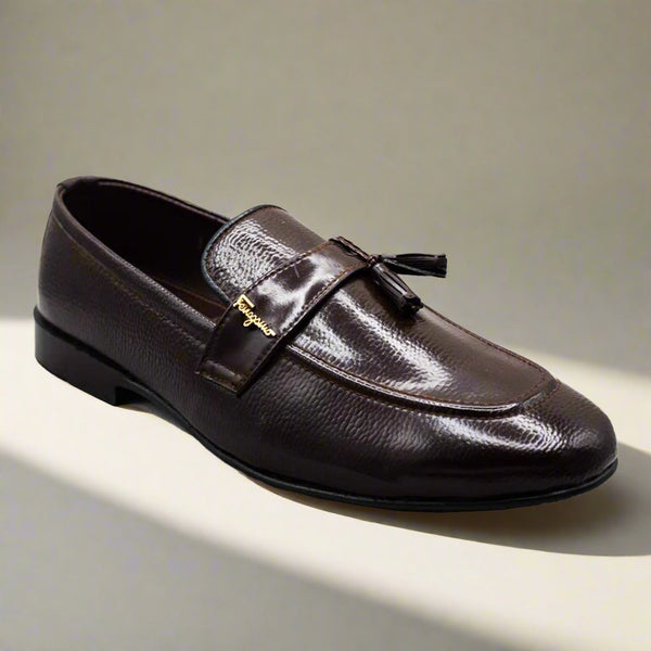 Milt Ferragamo Tussles loafers brown